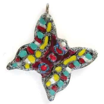 Ceramic-Butterfly Pendant