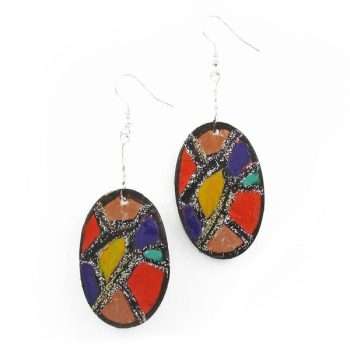 Stained Glass Earrings
