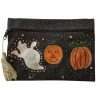 Pumpkin and Ghost Cosmetic Bag