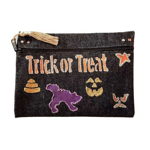 Trick or Treat Cosmetic Bag