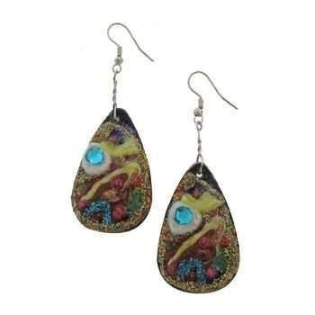 Ariel Sparkling Shell Earrings