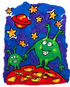Martian T-Shirt Painting Kit