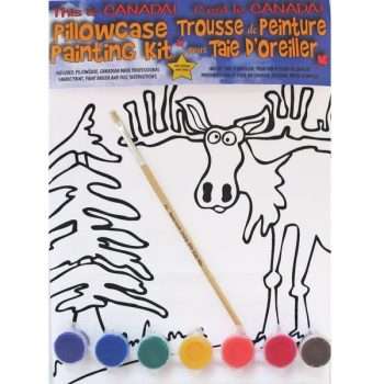Moose Pillowcase Painting Kit