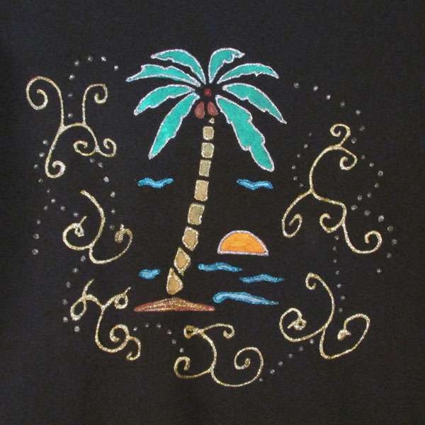 Creative Stenciling - Coconut Tree