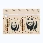 Cream Pandas Kids Pencil Case