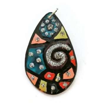 Diamond Swirl Pendant