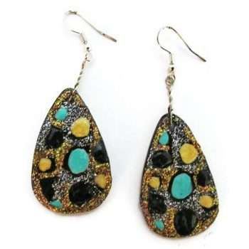 Round Pebble Earrings