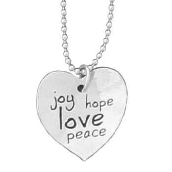 Joy Hope Love Peace