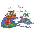 Treasure Chest Pillowcase Painting Kit