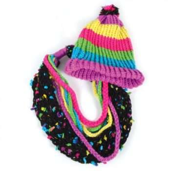 Kids Rainbow Knitting Kit - Image 3
