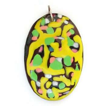 Yellow Maze Pendant
