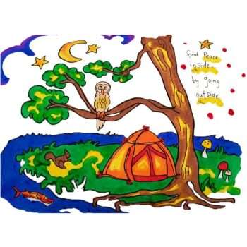 Peaceful Camping Pillowcase Kit