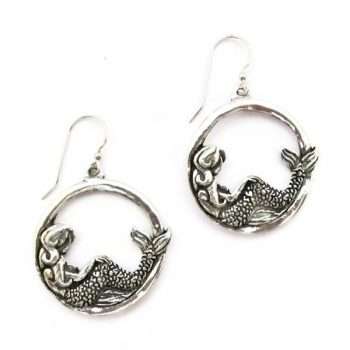 Mermaid Hoop Earrings