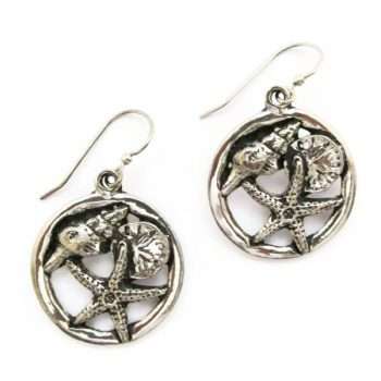 Seashore Hoop Earrings