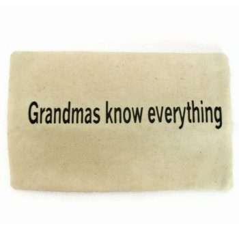grandmas know everything pencil case
