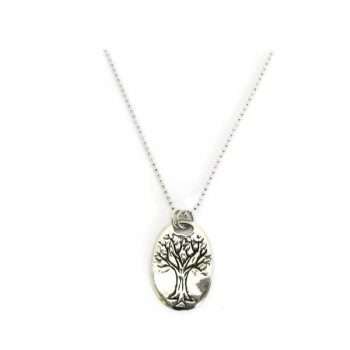 Oval Tree Pendant