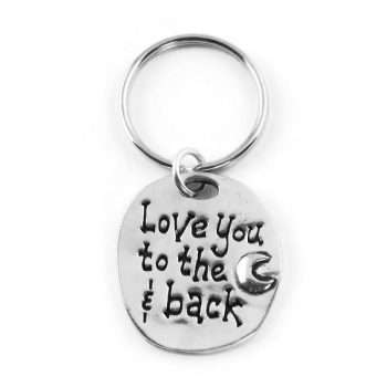Alternative view of Keychain - Love You to the Moon