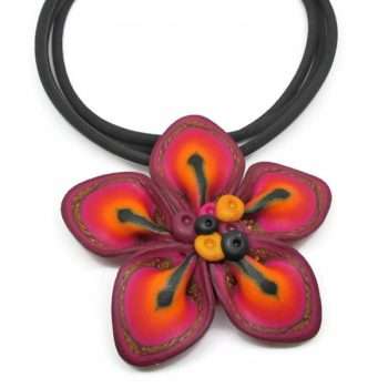 Origami Flower Pendant