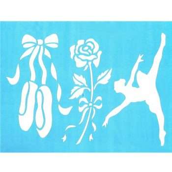 Dance Recital Stencil