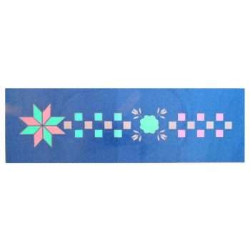 Geometric Floral Stencil