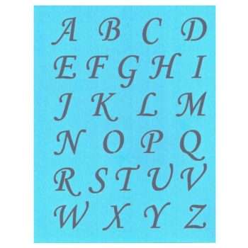 Alphabet Stencil