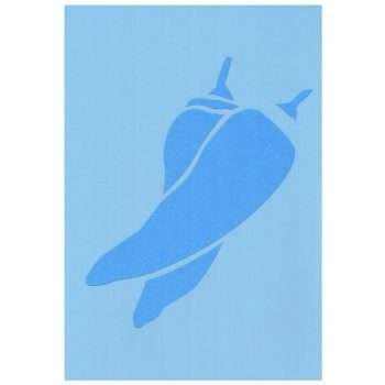 Red Hot Peppers Stencil