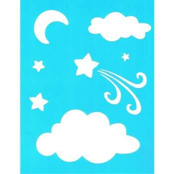 Clouds Stencil