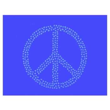 Peace Sign Stencil