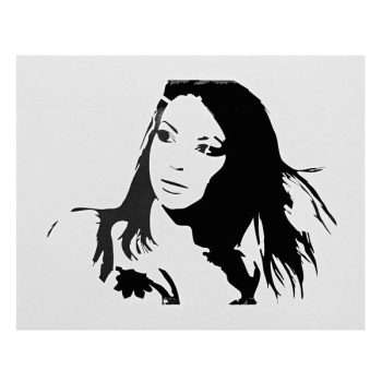 Pretty Woman Stencil