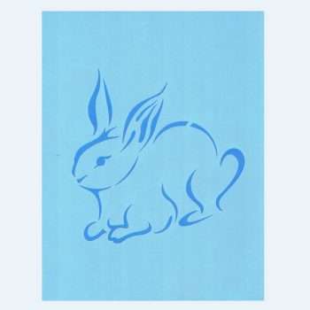 Rabbit Stencil