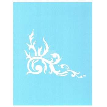 Renaissance Scroll Stencil