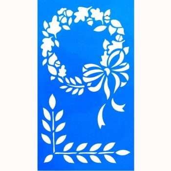 Autumn Wreath Stencil
