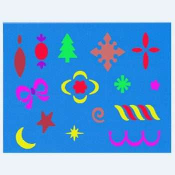 Merry-Little-Christmas stencil