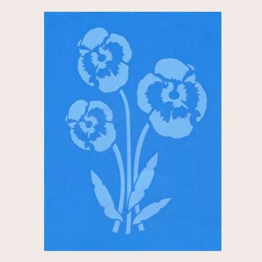 Stencil - Pansy - Image 2
