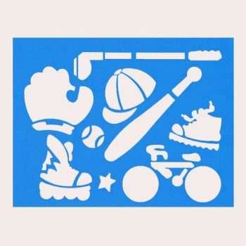 Sports Stencil