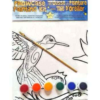 Hummingbird Pillowcase Painting Kit
