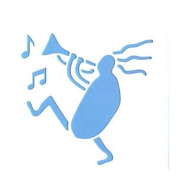 Musician Stencil