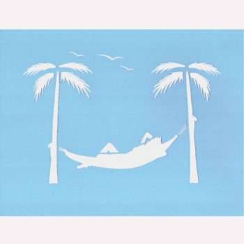 Palm Tree Stencil