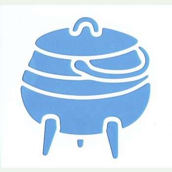 Alternative view of Stencil - Potjie Pot