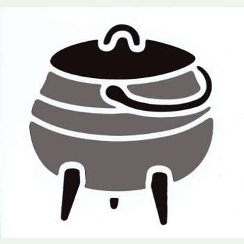 Potjie Pot Stencil