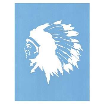 Proud Chief Stencil