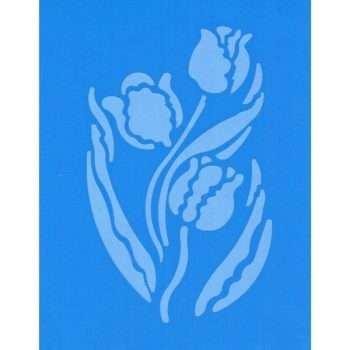 Trichem Dutch Tulips Stencil
