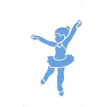 Ballerina Stencil