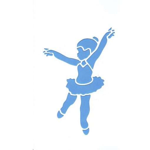 Ballerina Stencil