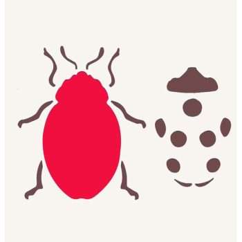 Lady Bug Stencil