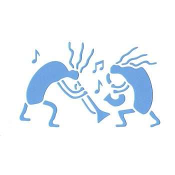 Musicians Stencil