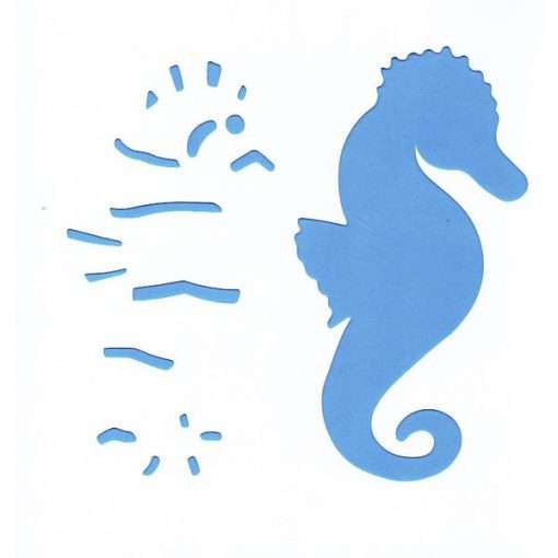 Stencil - Seahorse - Image 2