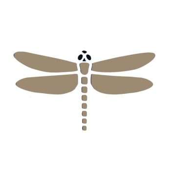 Dragonfly Stencil
