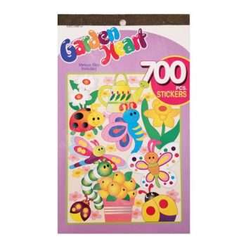 Garden Heart Sticker Book