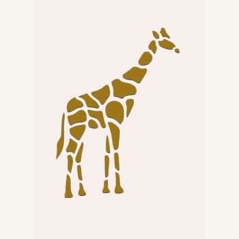 Giraffe Stencil